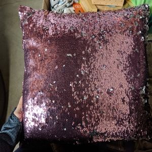 Sequined Pillow